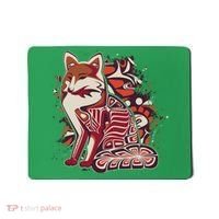 North West Native American Fox Pattern Mousepad thumb 0
