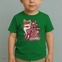 North West Native American Fox Pattern Toddler T-Shirt thumb 2