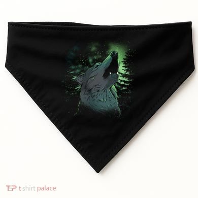 Night Wolf USA-Made Doggie Bandana