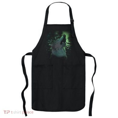 Night Wolf Apron