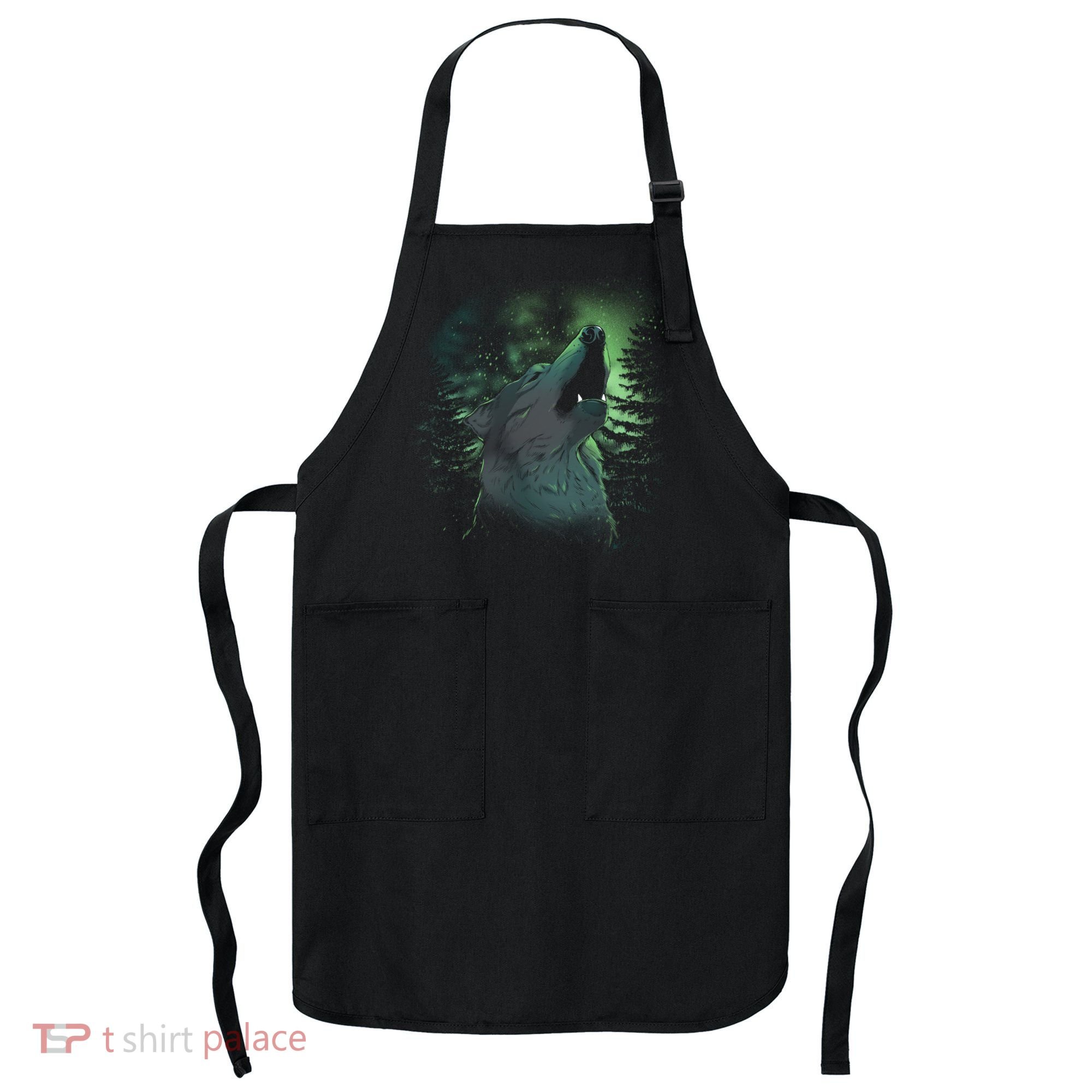 Night Wolf Apron