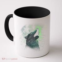 Night Wolf Coffee Mug thumb 0