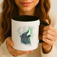 Night Wolf Coffee Mug thumb 3