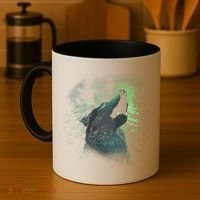 Night Wolf Coffee Mug thumb 4