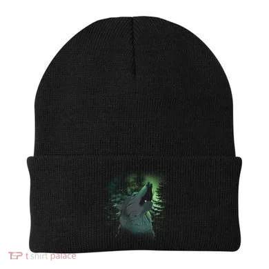 Night Wolf Beanie
