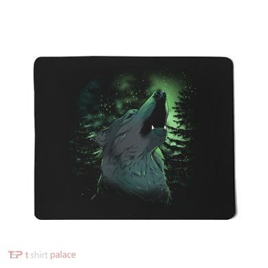 Night Wolf Mousepad