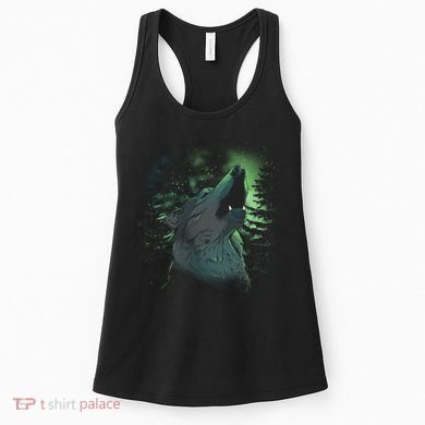 Night Wolf Women's Tank Top