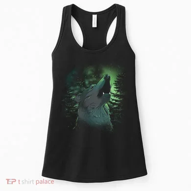 Night Wolf Women's Tank Top