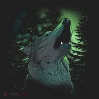 Night Wolf Golf Towel thumb 3