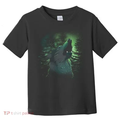 Night Wolf Toddler T-Shirt