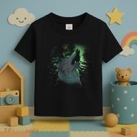 Night Wolf Toddler T-Shirt thumb 3