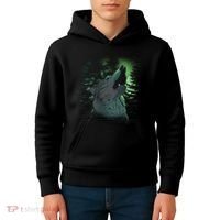Night Wolf Kids Hoodie thumb 4