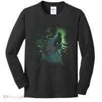 Night Wolf Kids Long Sleeve Shirt thumb 0