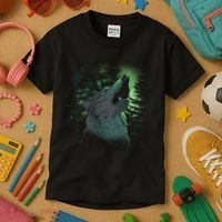 Night Wolf Kids T-Shirt thumb 3