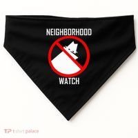 Neighborhood Watch USA-Made Doggie Bandana thumb 0