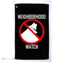 Neighborhood Watch Golf Towel thumb 0