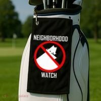 Neighborhood Watch Golf Towel thumb 2