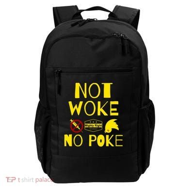 Not Woke, No Poke Backpack