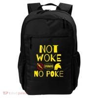 Not Woke, No Poke Backpack thumb 0