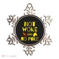 Not Woke, No Poke Ornament thumb 0