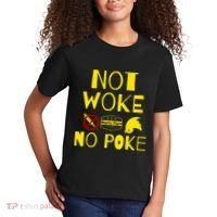 Not Woke, No Poke Kids T-Shirt thumb 2