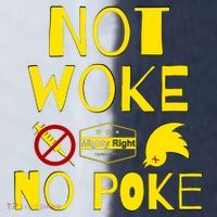 Not Woke, No Poke Sport-Tek Competitor United Soccer Jersey thumb 4