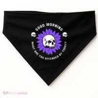 Not Woke Politically Incorrect MAGA Conservative Good Morning Snowflakes USA-Made Doggie Bandana thumb 0