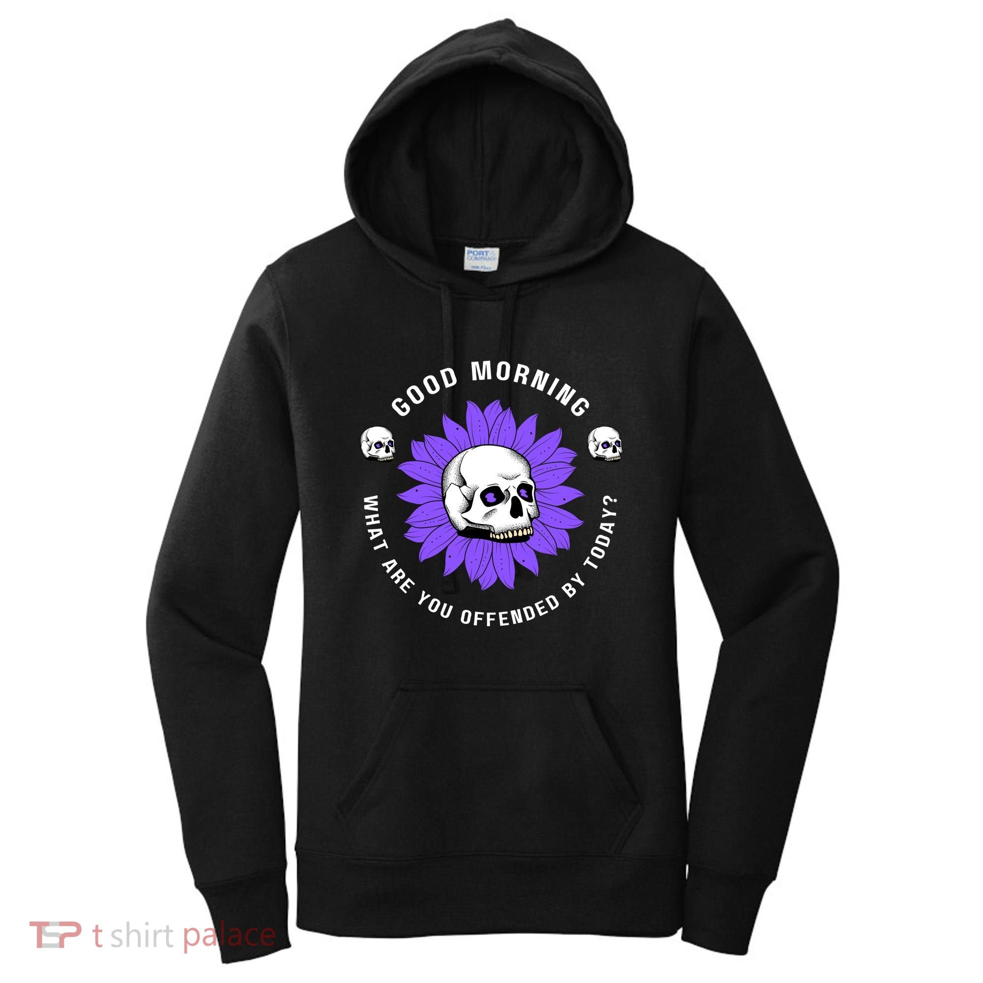 Not Woke Politically Incorrect MAGA Conservative Good Morning Snowflakes Women's Hoodie