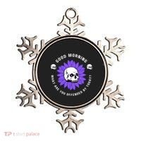 Not Woke Politically Incorrect MAGA Conservative Good Morning Snowflakes Ornament thumb 0