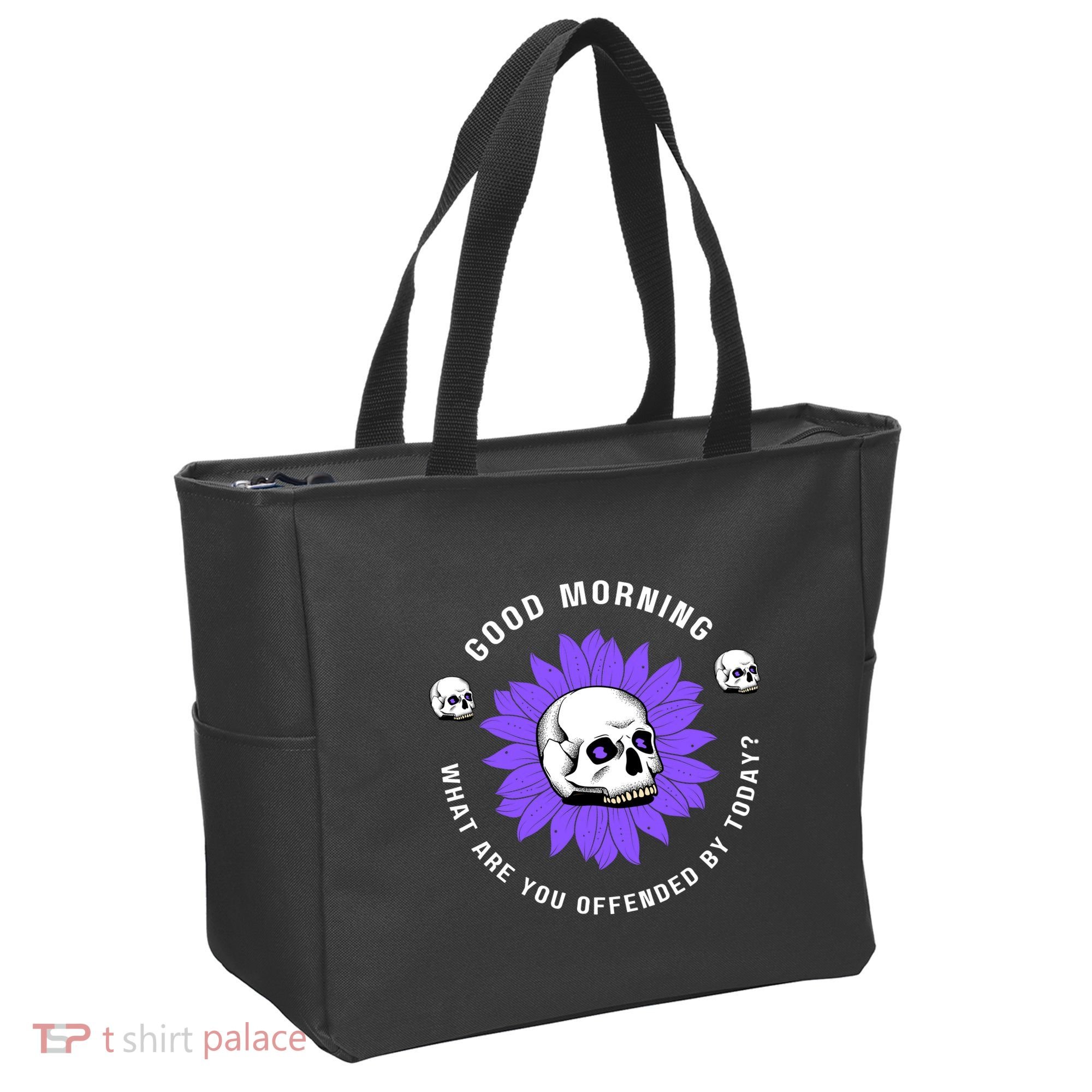 Not Woke Politically Incorrect MAGA Conservative Good Morning Snowflakes Tote Bag