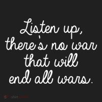 No War That Will End All Wars Quote Hat thumb 2
