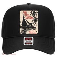 New Waikiki Tiki Bar Hawaiian Style Hat thumb 0