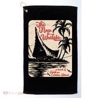 New Waikiki Tiki Bar Hawaiian Style Golf Towel thumb 0