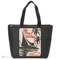 New Waikiki Tiki Bar Hawaiian Style Tote Bag thumb 0