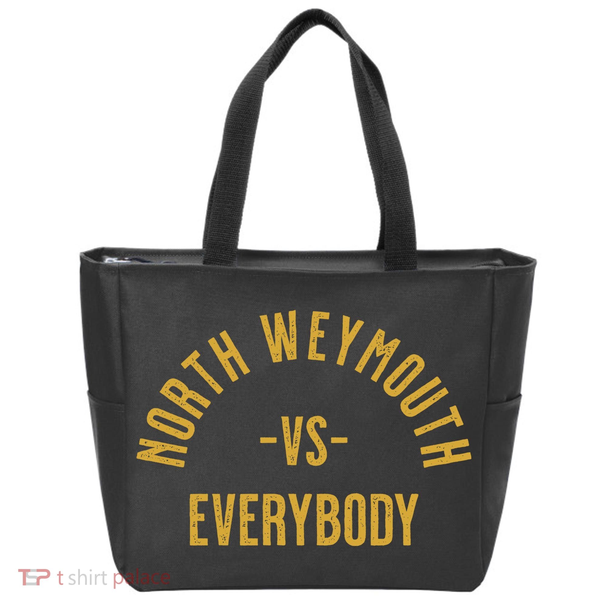 North Weymouth Vs Everybody Tote Bag