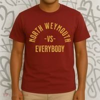 North Weymouth Vs Everybody T-Shirt thumb 3
