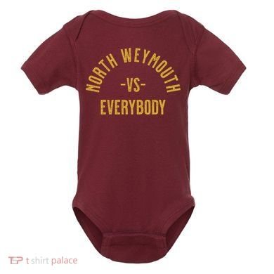 North Weymouth Vs Everybody Baby Bodysuit