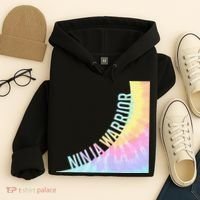 N.Inja Warrior Warp Wall Birthday Par Hoodie thumb 4