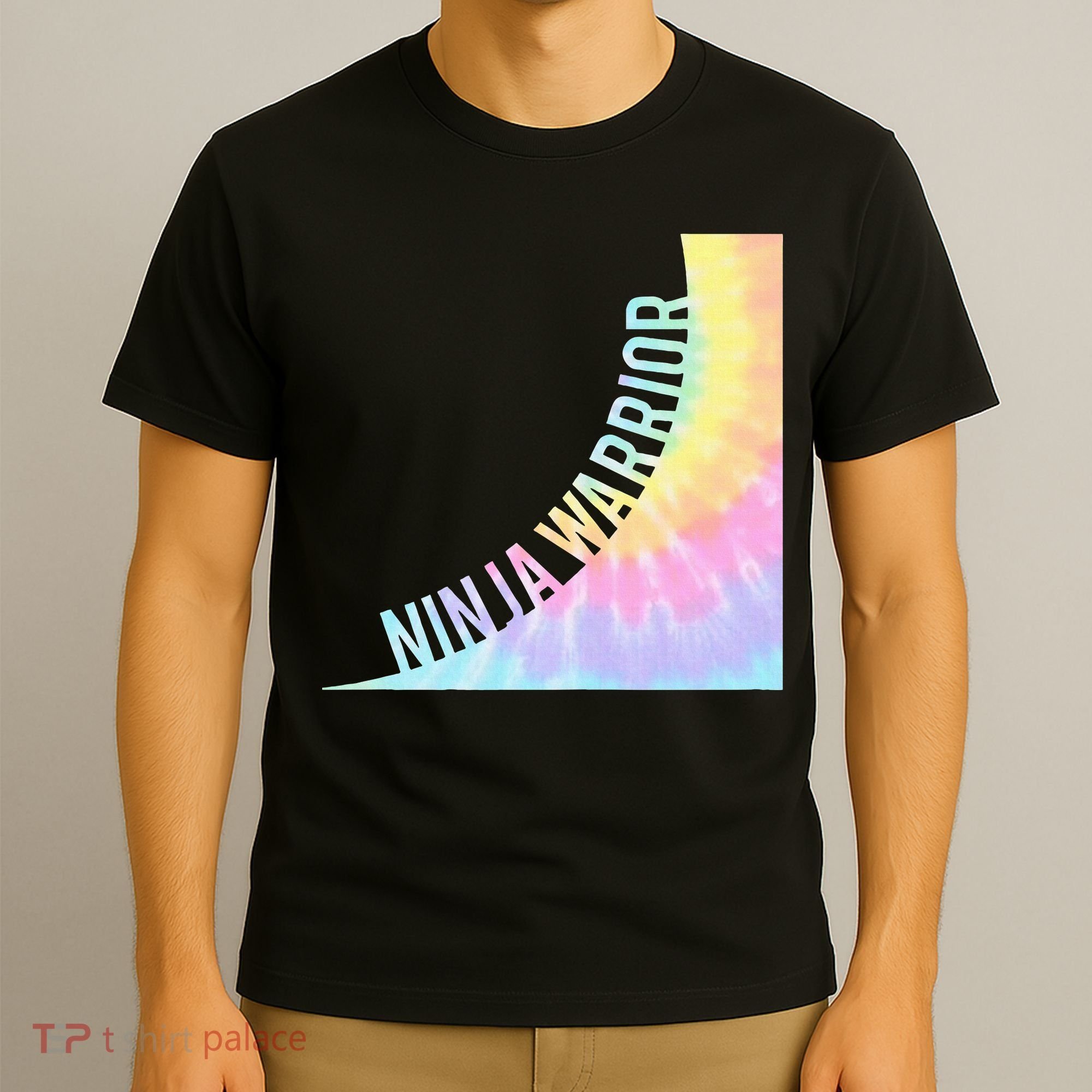 N.Inja Warrior Warp Wall Birthday Par T-Shirt