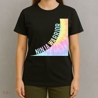 N.Inja Warrior Warp Wall Birthday Par T-Shirt thumb 4