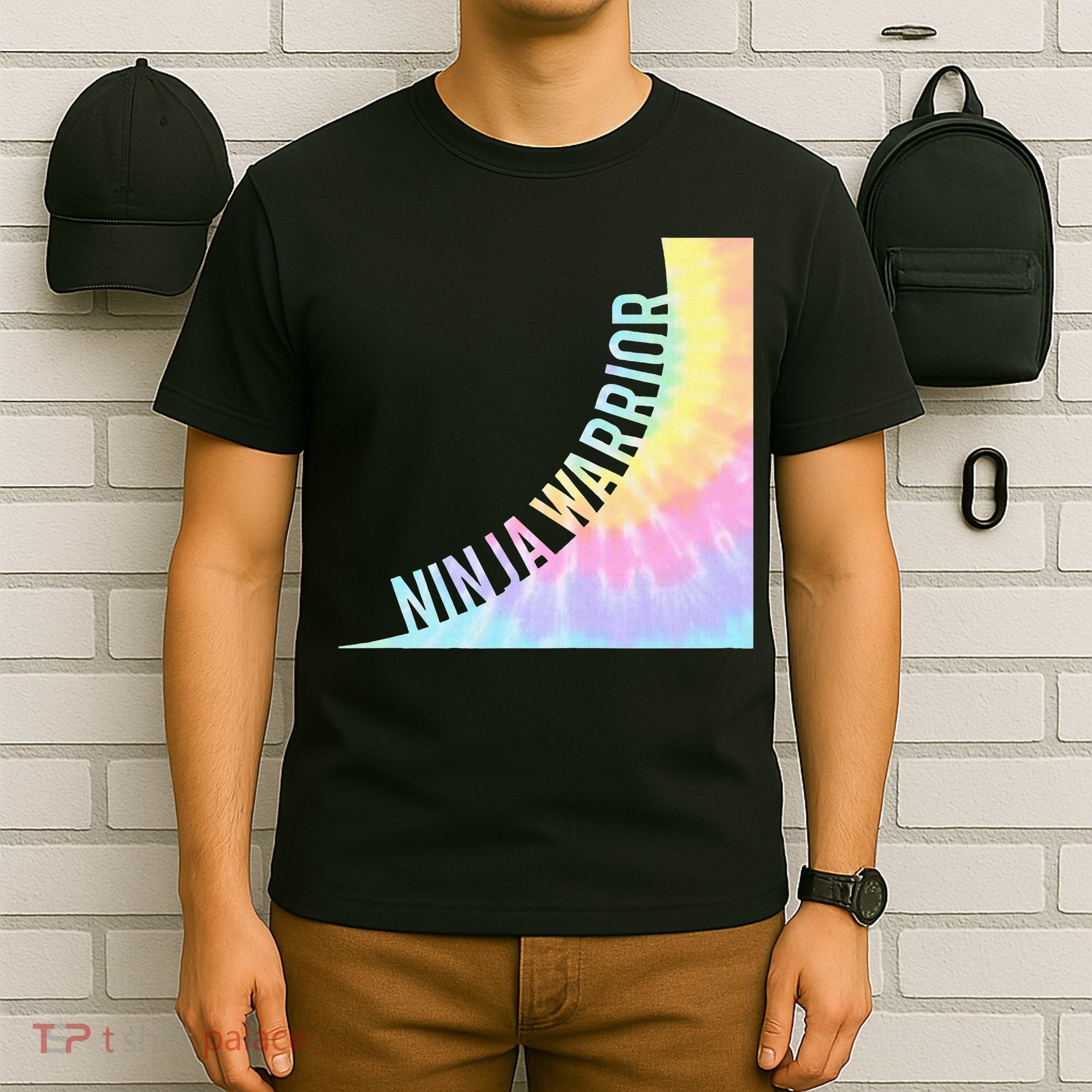 N.Inja Warrior Warp Wall Birthday Par T-Shirt