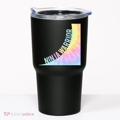 N.Inja Warrior Warp Wall Birthday Par Tumbler