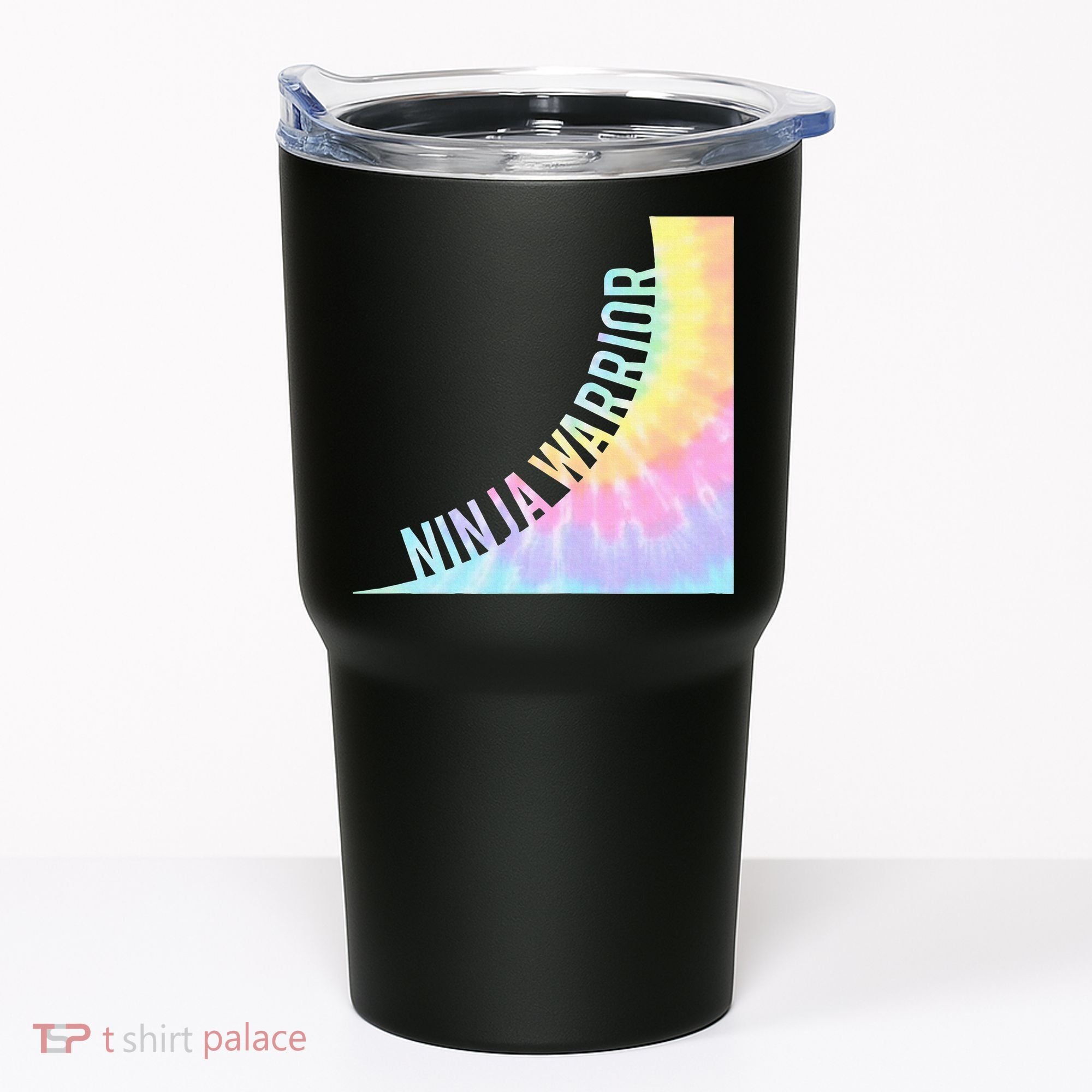 N.Inja Warrior Warp Wall Birthday Par Tumbler