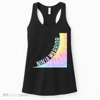 N.Inja Warrior Warp Wall Birthday Par Women's Tank Top thumb 0