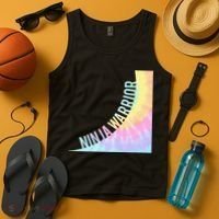 N.Inja Warrior Warp Wall Birthday Par Tank Top thumb 4