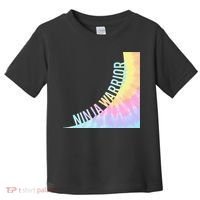 N.Inja Warrior Warp Wall Birthday Par Toddler T-Shirt thumb 0