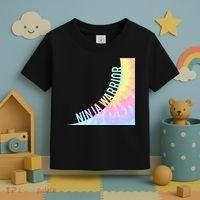 N.Inja Warrior Warp Wall Birthday Par Toddler T-Shirt thumb 3