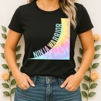 N.Inja Warrior Warp Wall Birthday Par Women's T-Shirt thumb 2