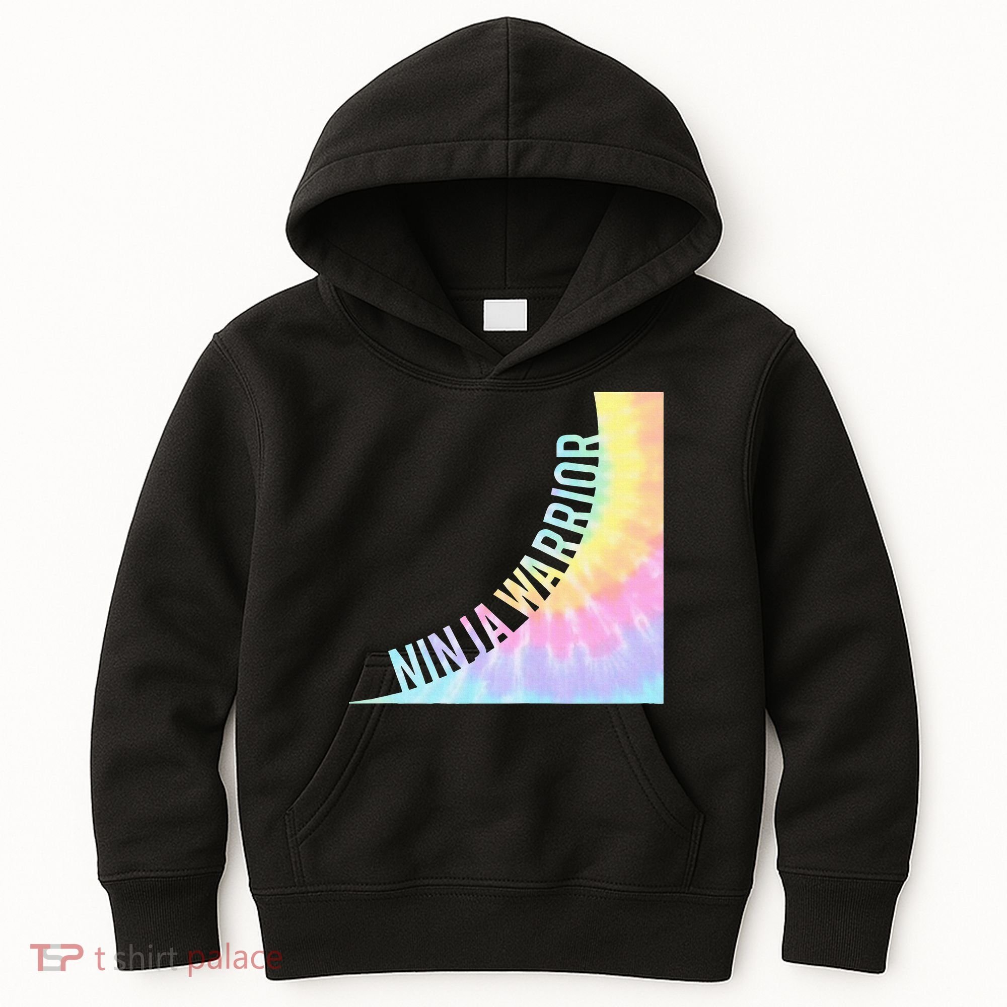 N.Inja Warrior Warp Wall Birthday Par Kids Hoodie