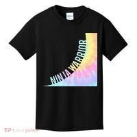 N.Inja Warrior Warp Wall Birthday Par Kids T-Shirt thumb 0